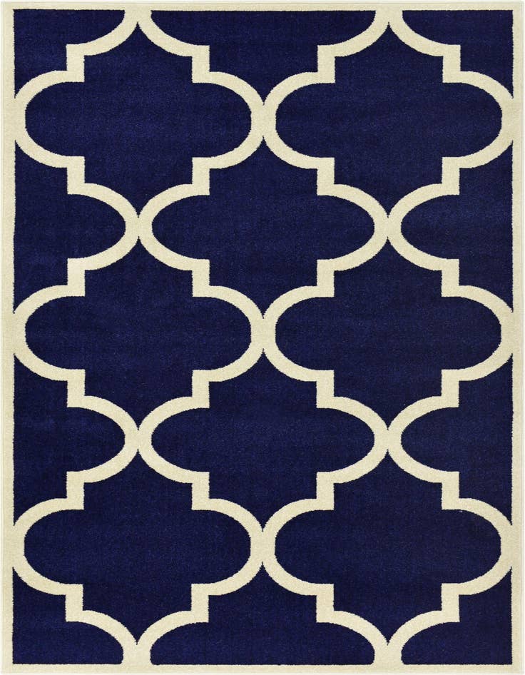 Detail image of 5' 3 x 8' Trellis Rug