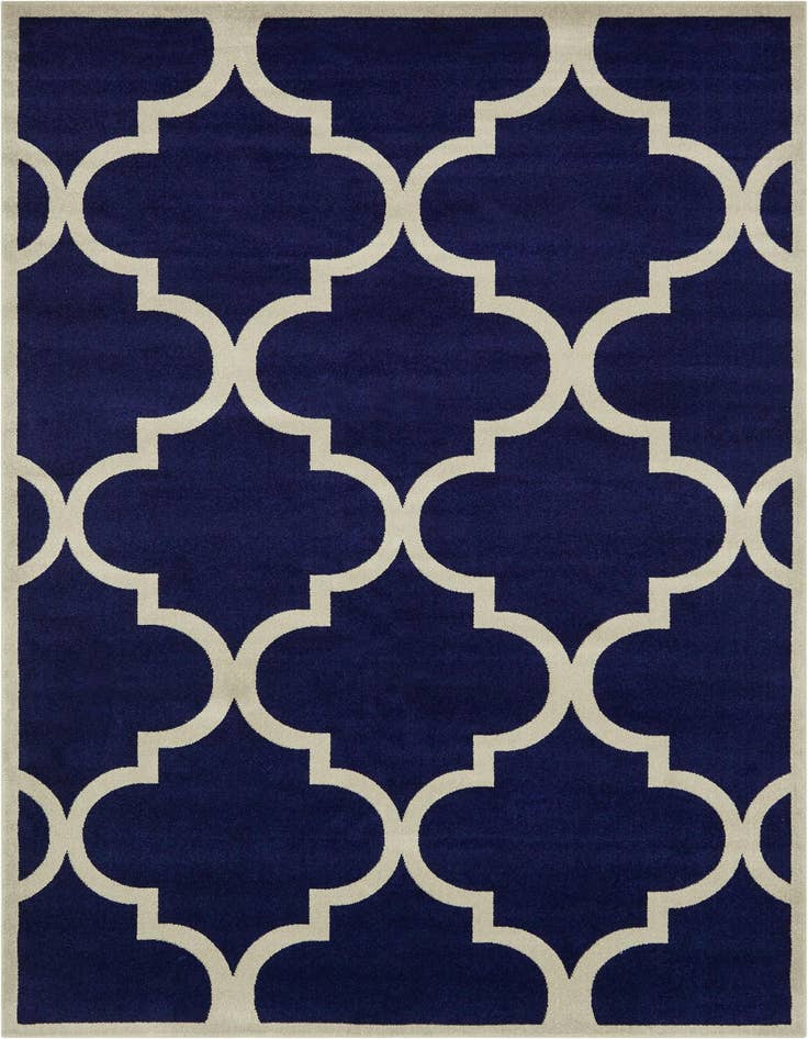 Detail image of 7' 10 x 11' Trellis Rug