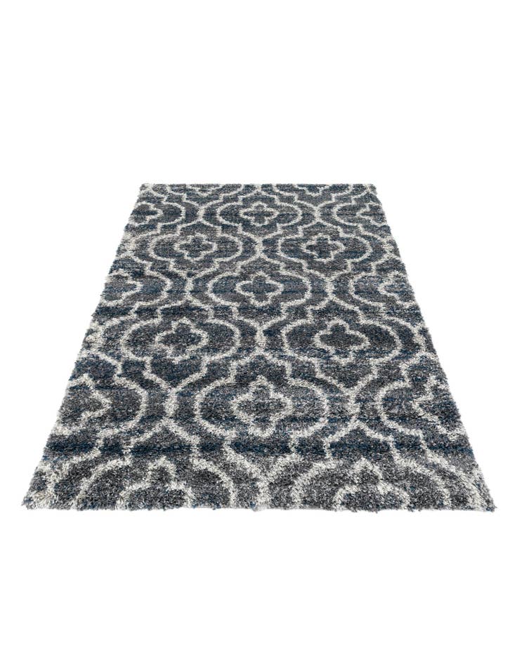 Detail image of 5' 3 x 7' 7 Trellis Shag Rug