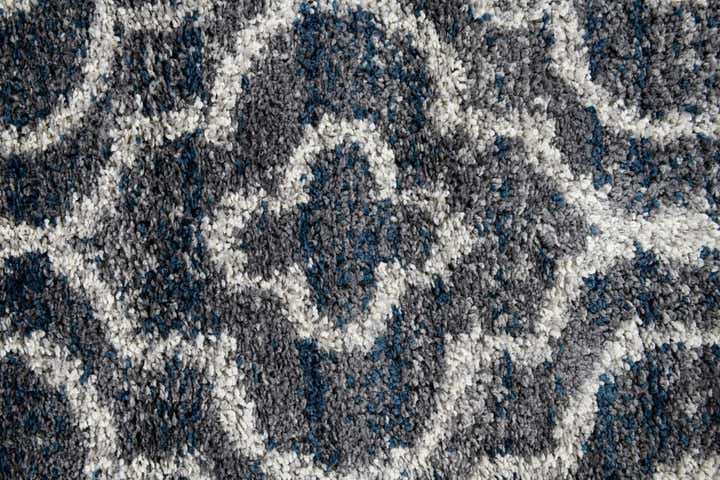 5' 3 x 7' 7 Trellis Shag Rug