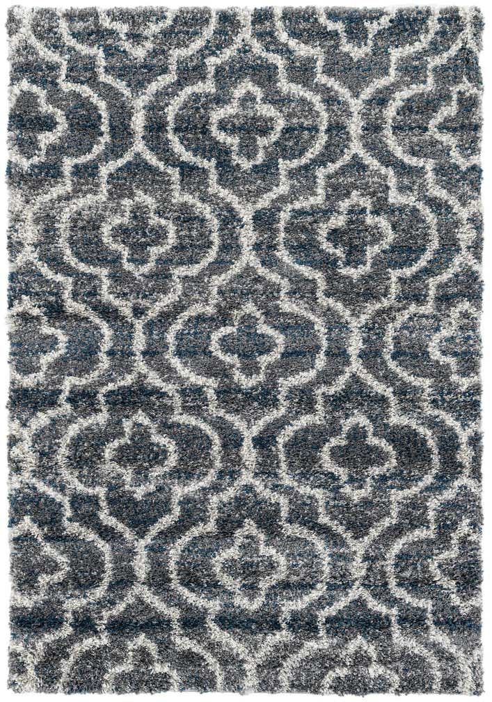 5' 3 x 7' 7 Trellis Shag Rug