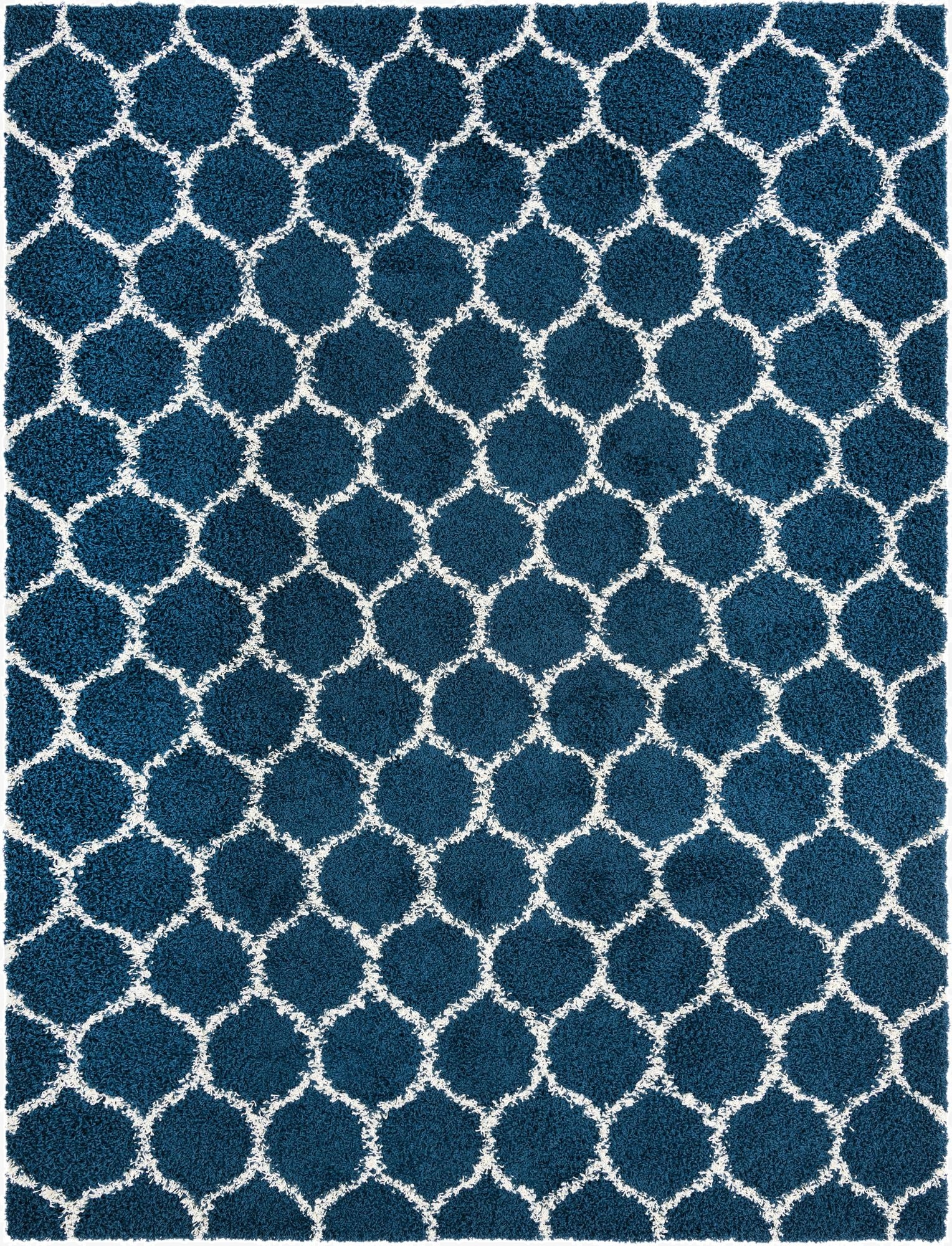 9' x 12' Trellis Shag Rug