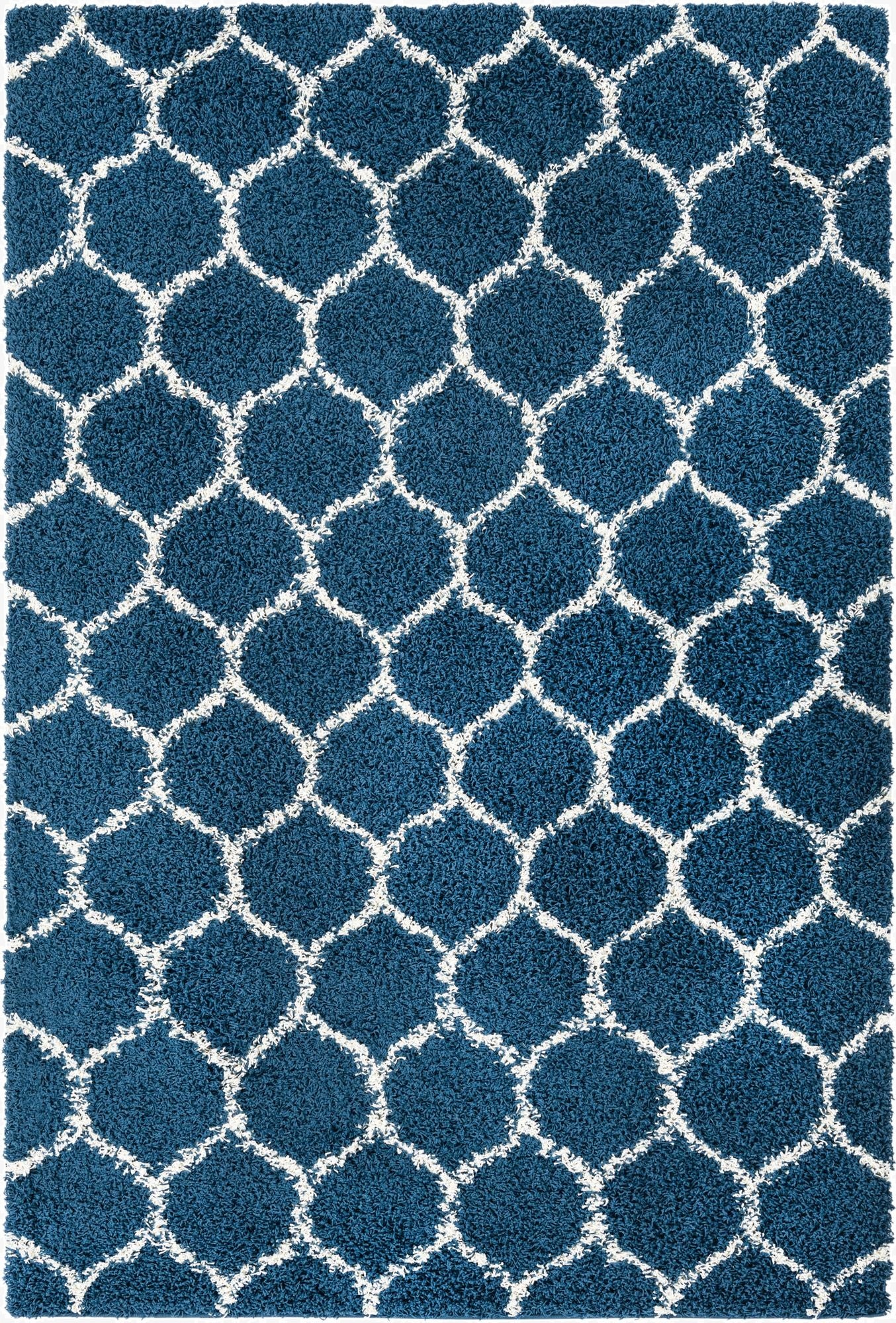 6' x 9' Trellis Shag Rug