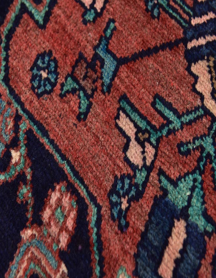 Detail image of 2' 10 x 5' 10 Hand Knotted Tuiserkan Persian Wool Rug