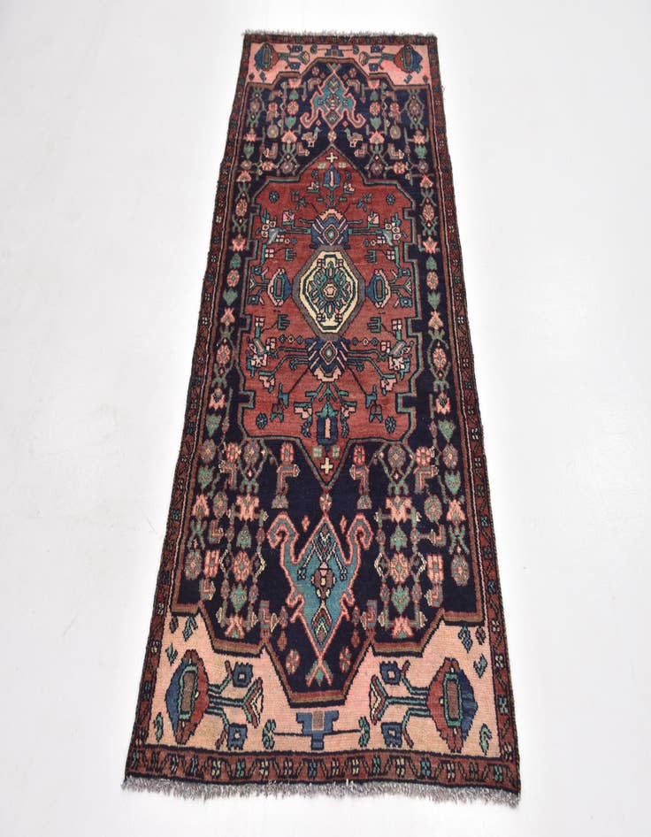 Detail image of 2' 10 x 5' 10 Hand Knotted Tuiserkan Persian Wool Rug