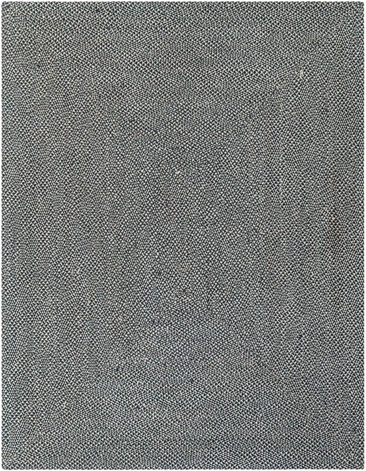 Detail image of 7' 10 x 10'  Hand Tweed Braided Jute Rug