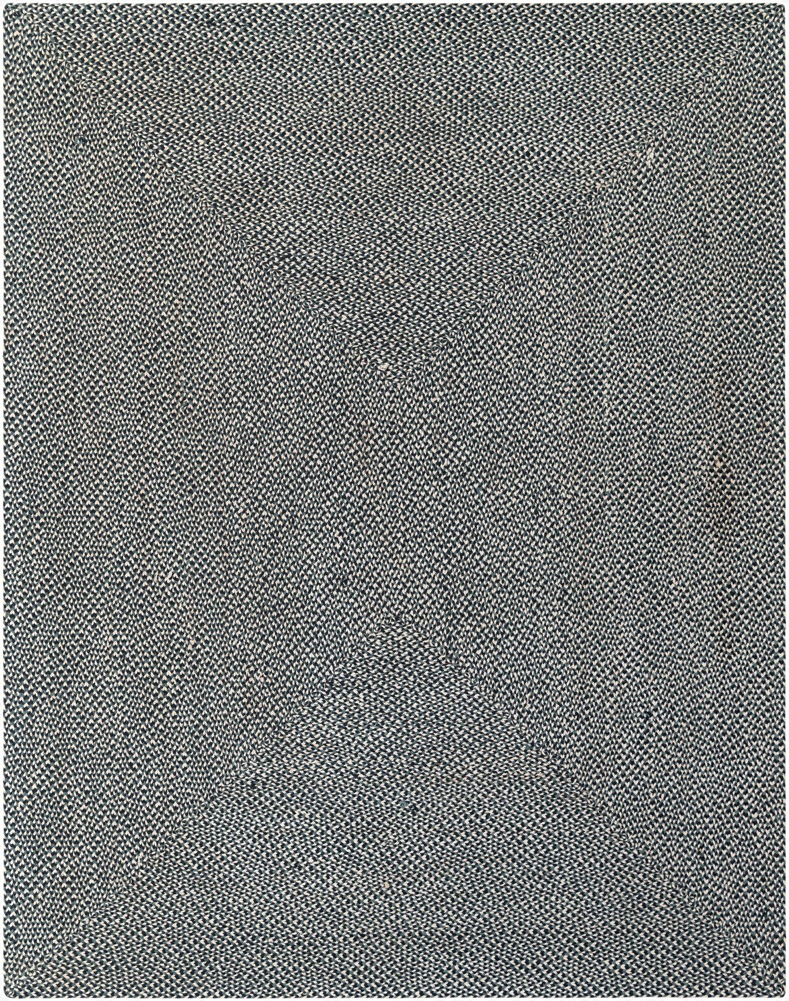 7' 10 x 10'  Hand Tweed Braided Jute Rug