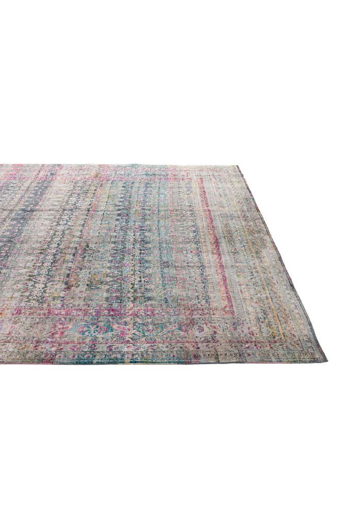 9' x 12' 8 Hand Knotted Ultra Vintage Persian Rug