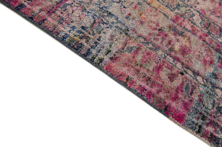 9' x 12' 8 Hand Knotted Ultra Vintage Persian Rug