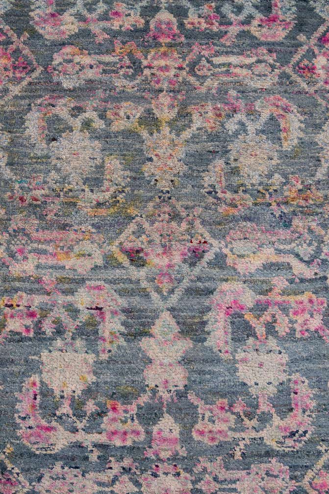 9' x 12' 8 Hand Knotted Ultra Vintage Persian Rug