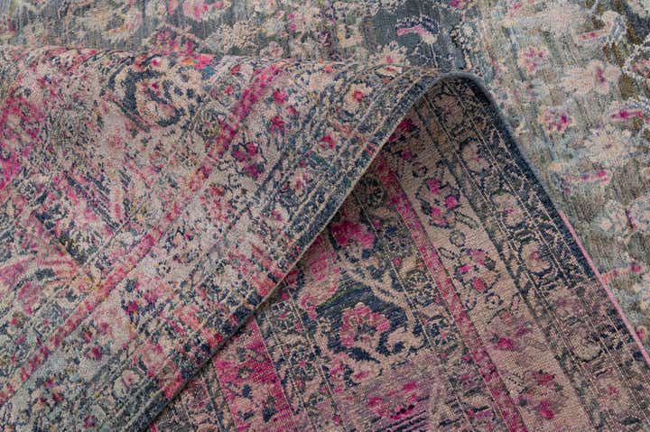 9' x 12' 8 Hand Knotted Ultra Vintage Persian Rug