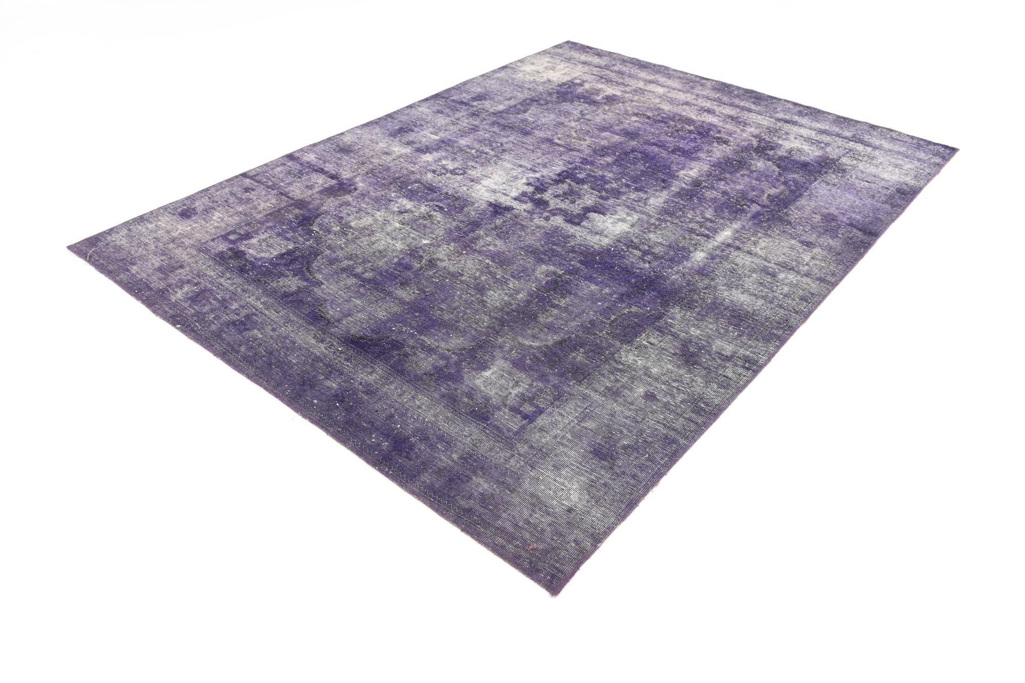 6' 8 x 9' Hand Knotted Ultra Vintage Persian Wool Rug