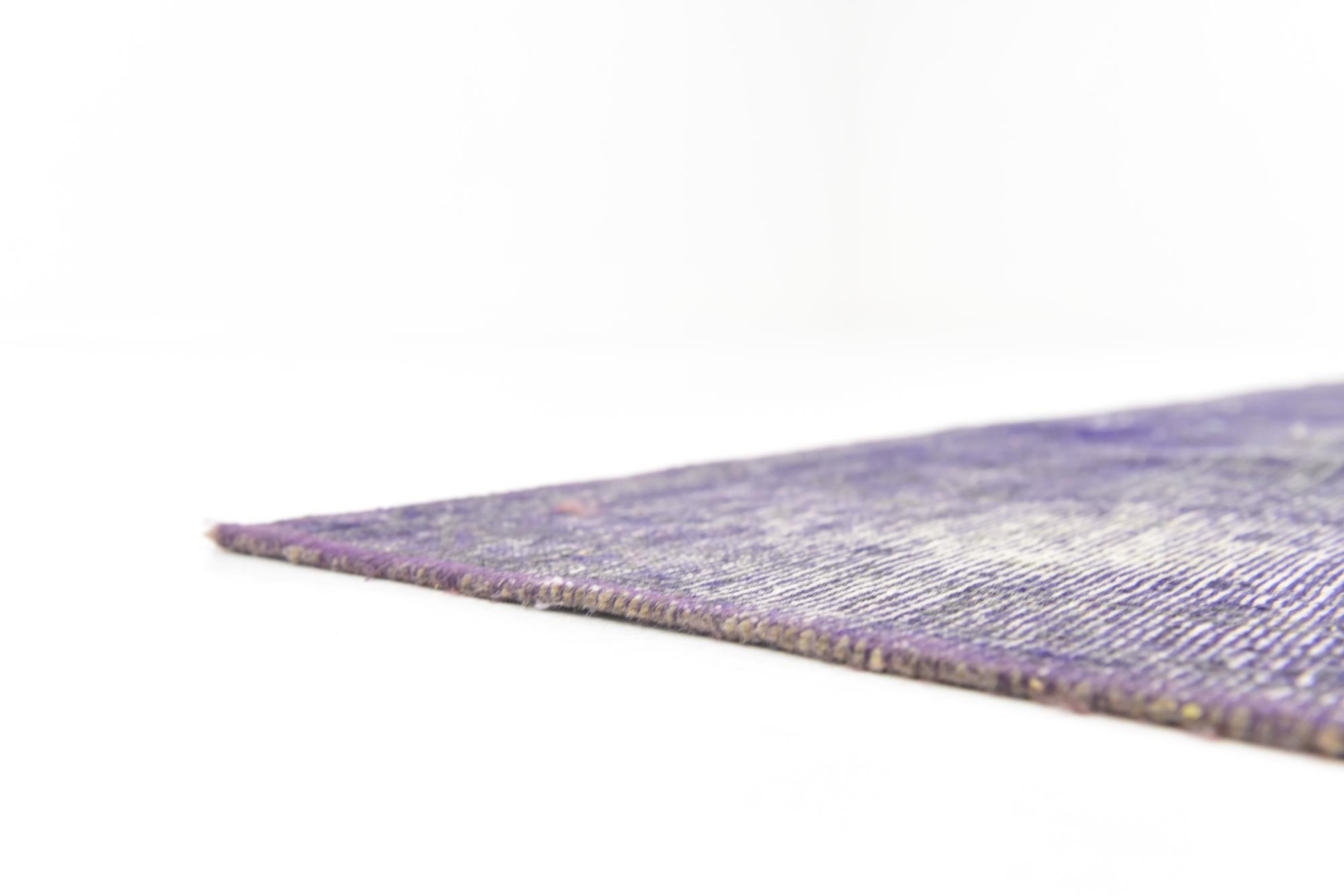 6' 8 x 9' Hand Knotted Ultra Vintage Persian Wool Rug