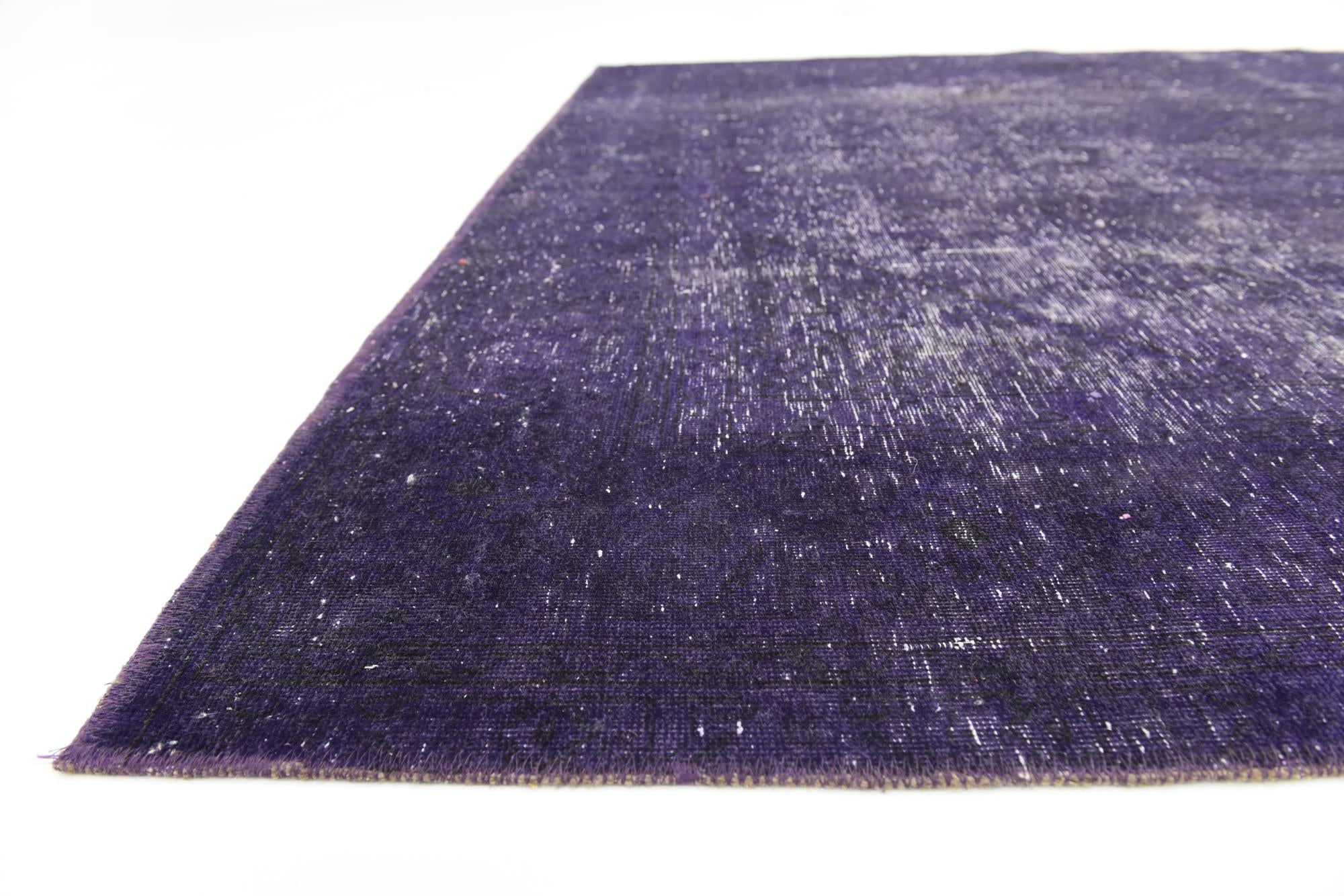 6' 3 x 9' 3 Hand Knotted Ultra Vintage Persian Wool Rug