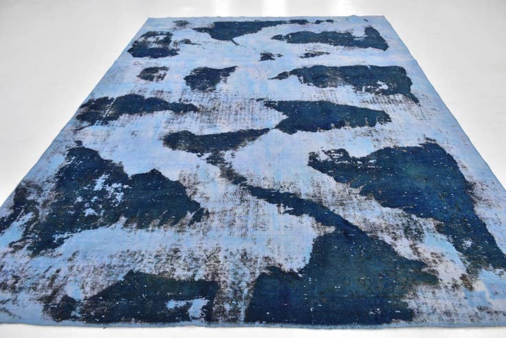 Detail image of 8' x 11' 5 Hand Knotted Ultra Vintage Persian Wool Rug