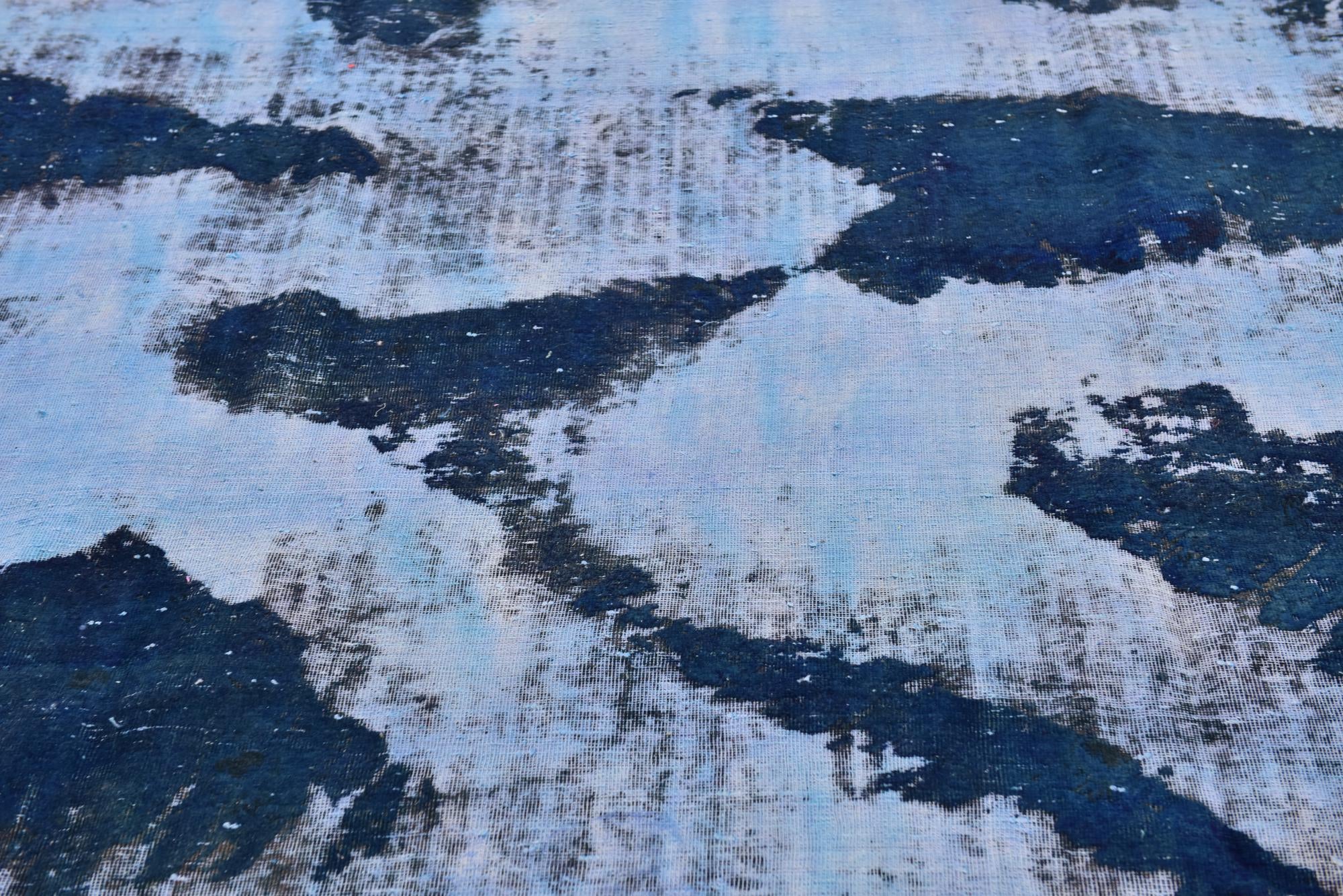 8' x 11' 5 Hand Knotted Ultra Vintage Persian Wool Rug