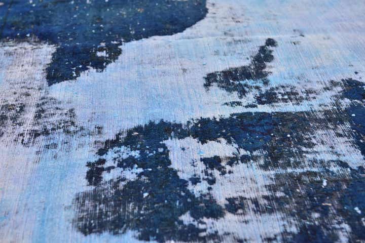 8' x 11' 5 Hand Knotted Ultra Vintage Persian Wool Rug