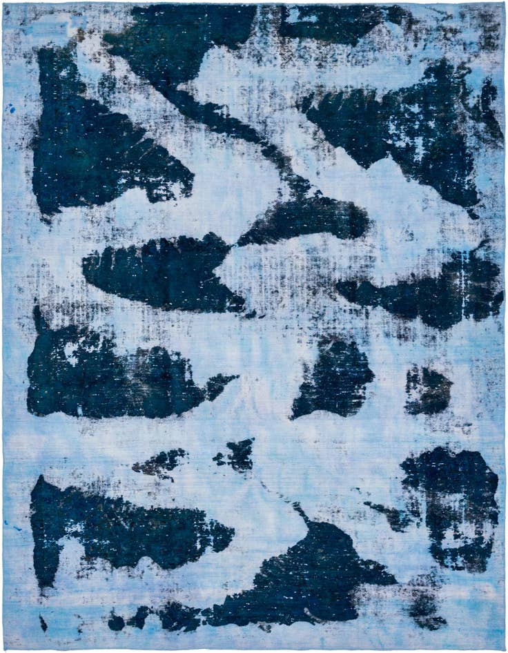 Detail image of 8' x 11' 5 Hand Knotted Ultra Vintage Persian Wool Rug