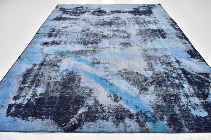 Detail image of 8' 4 x 11' 9 Hand Knotted Ultra Vintage Persian Wool Rug