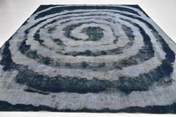 9' 4 x 12' 5 Hand Knotted Ultra Vintage Persian Wool Rug