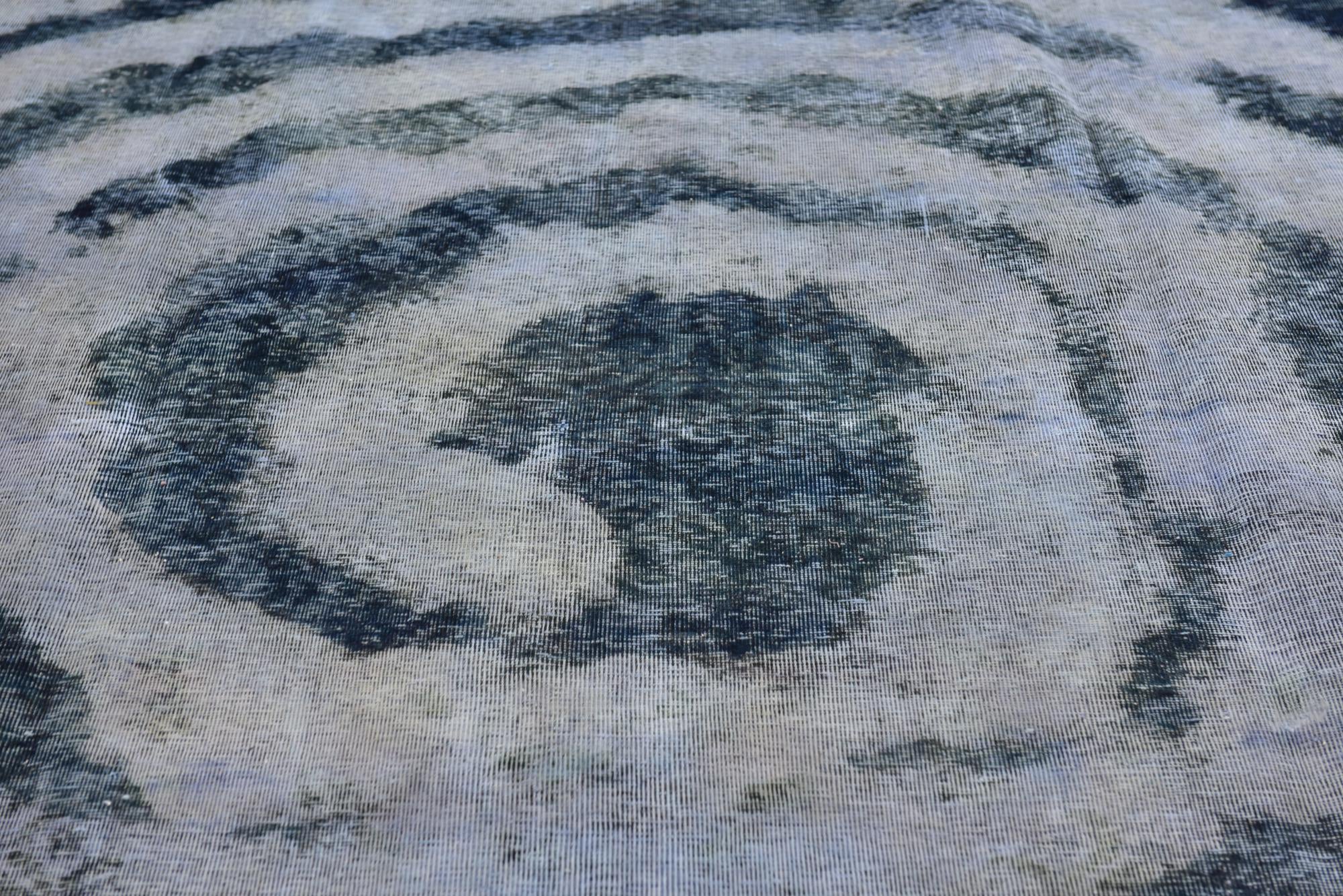 9' 4 x 12' 5 Hand Knotted Ultra Vintage Persian Wool Rug