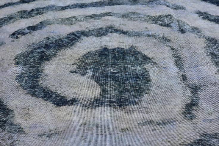 Detail image of 9' 4 x 12' 5 Hand Knotted Ultra Vintage Persian Wool Rug