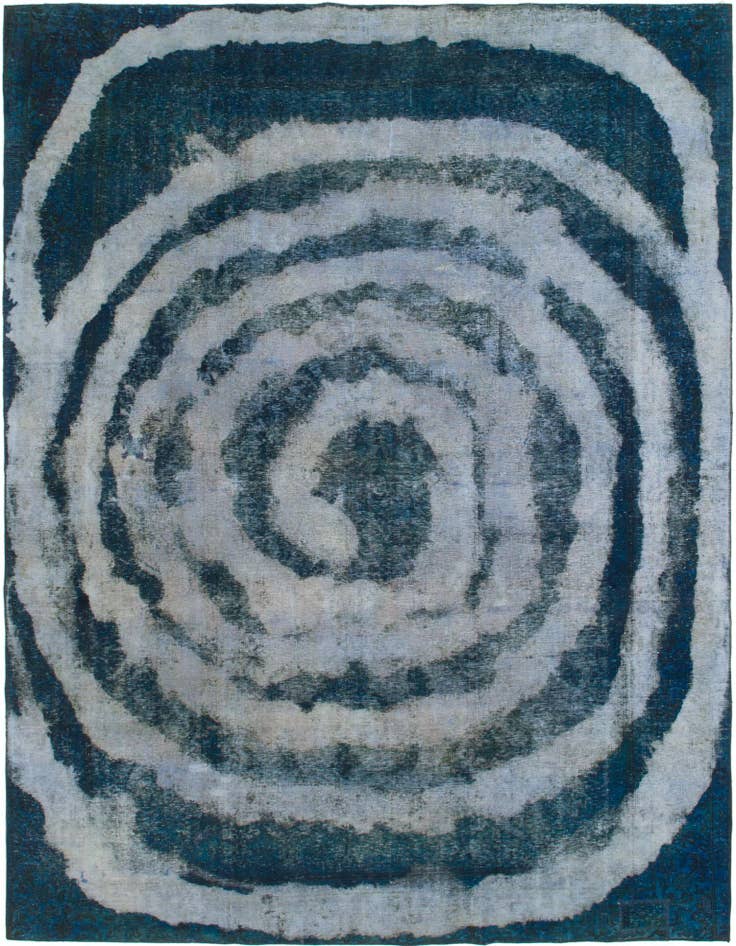 Detail image of 9' 4 x 12' 5 Hand Knotted Ultra Vintage Persian Wool Rug