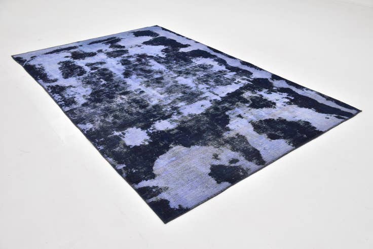 Detail image of 5' 8 x 8' 10 Hand Knotted Ultra Vintage Persian Wool Rug