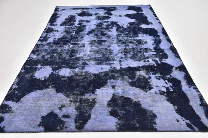 5' 8 x 8' 10 Hand Knotted Ultra Vintage Persian Wool Rug