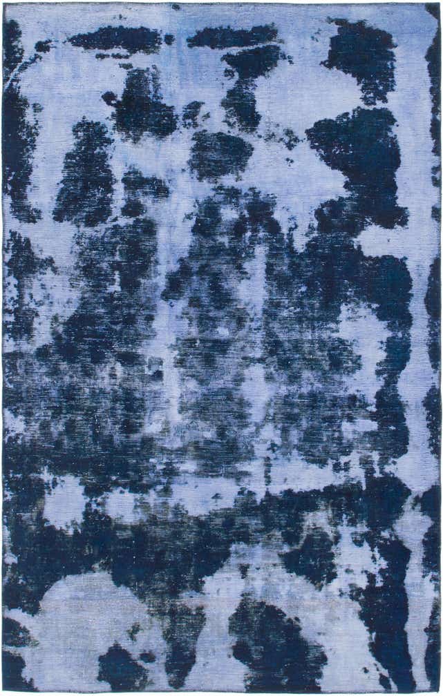 5' 8 x 8' 10 Hand Knotted Ultra Vintage Persian Wool Rug