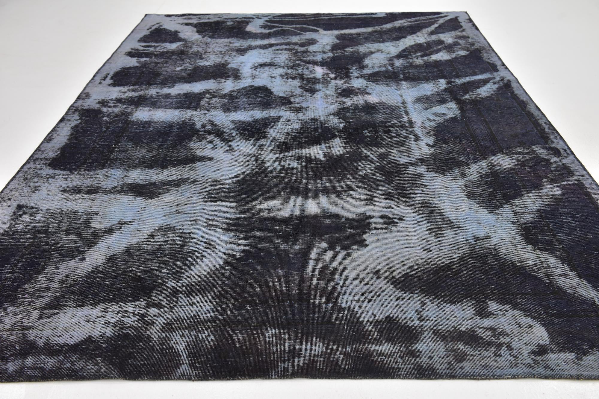 7' 9 x 10' 8 Hand Knotted Ultra Vintage Persian Wool Rug