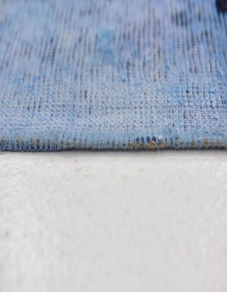 Detail image of 6' 8 x 10'  Hand Knotted Ultra Vintage Persian Wool Rug