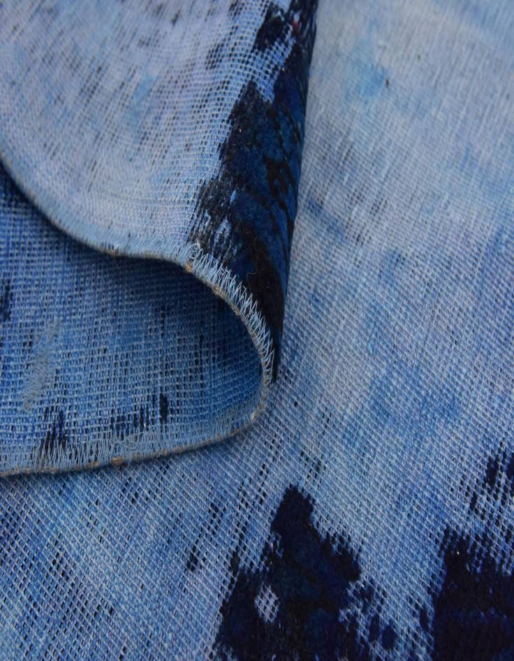 Detail image of 6' 8 x 10'  Hand Knotted Ultra Vintage Persian Wool Rug