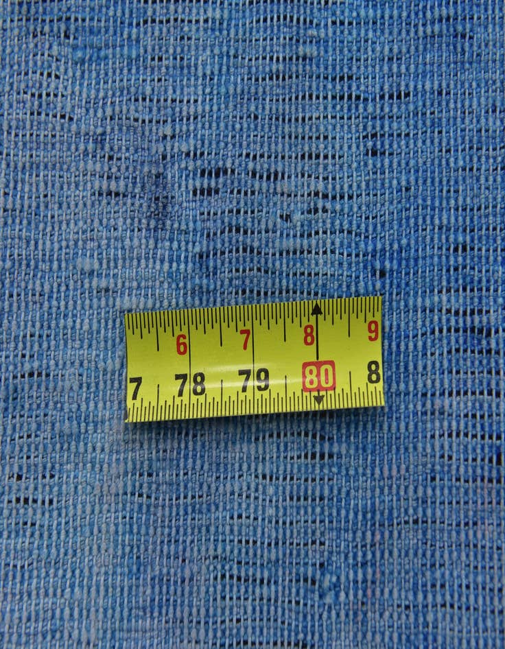 Detail image of 6' 8 x 10'  Hand Knotted Ultra Vintage Persian Wool Rug