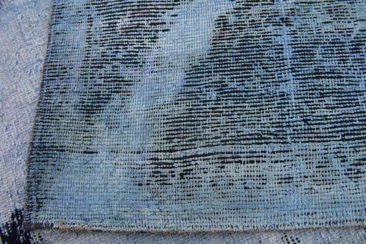 6' 3 x 10' Hand Knotted Ultra Vintage Persian Wool Rug