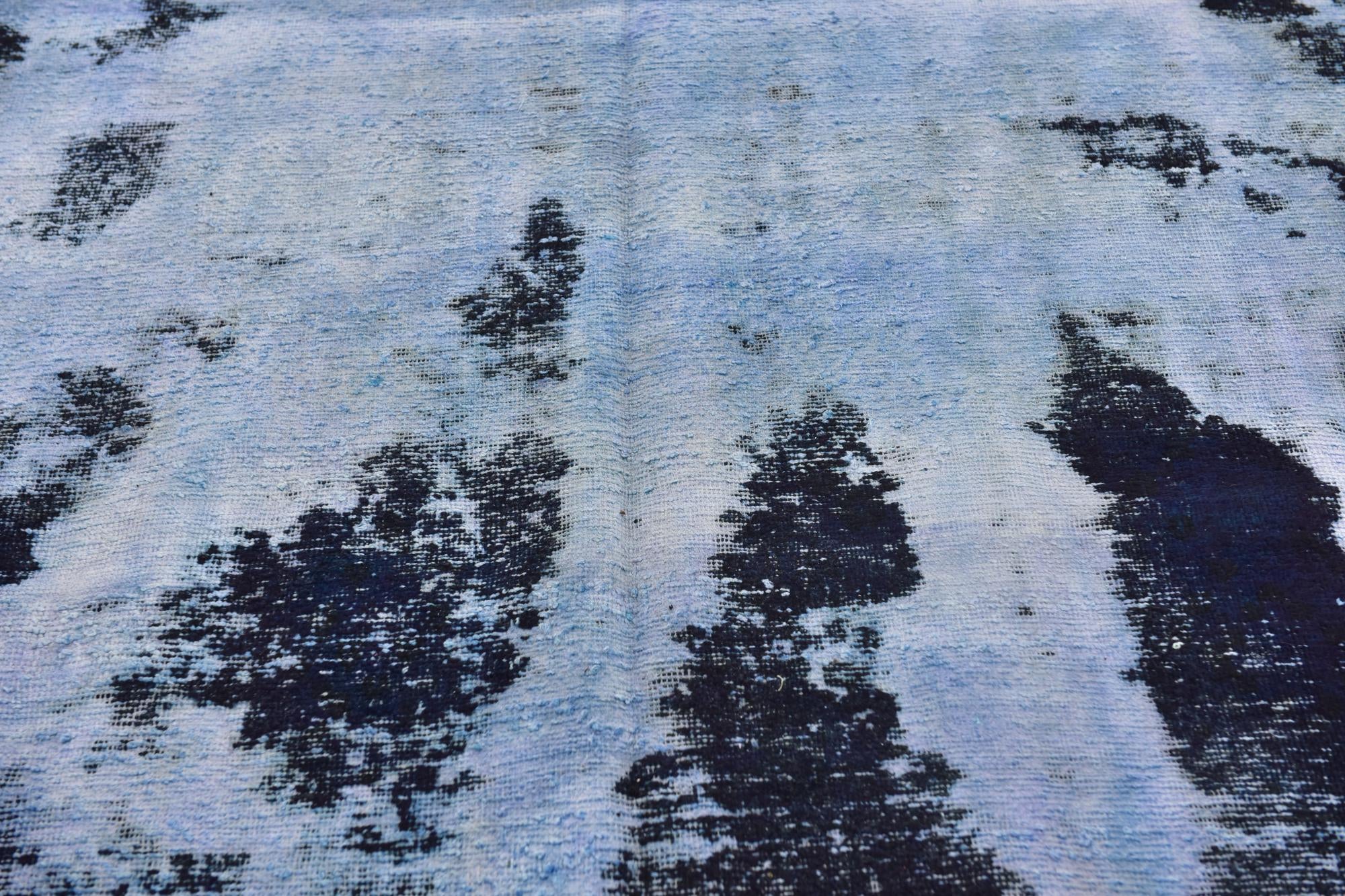6' 3 x 10' Hand Knotted Ultra Vintage Persian Wool Rug