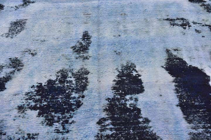 6' 3 x 10' Hand Knotted Ultra Vintage Persian Wool Rug