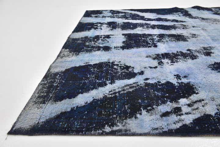 6' 3 x 10' Hand Knotted Ultra Vintage Persian Wool Rug