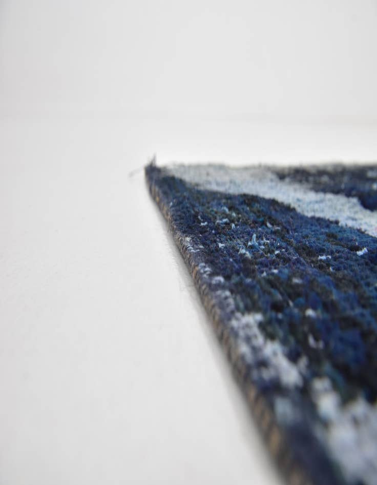 Detail image of 6' 3 x 10'  Hand Knotted Ultra Vintage Persian Wool Rug