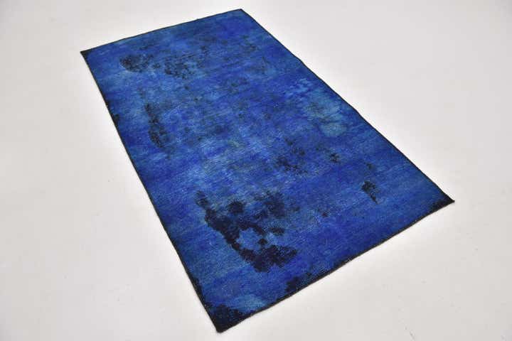 3' 7 x 6' Hand Knotted Ultra Vintage Persian Wool Rug