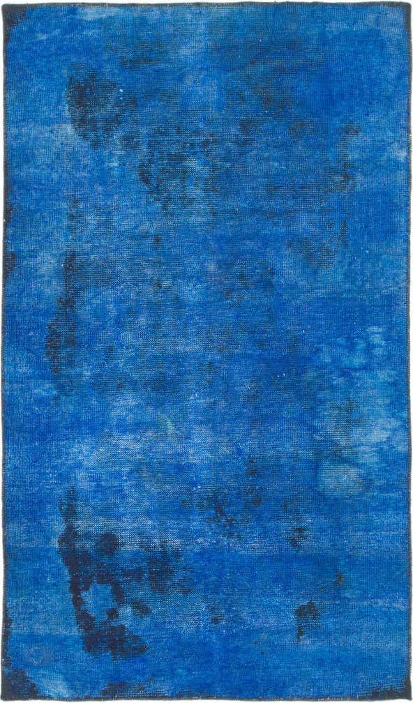 3' 7 x 6' Hand Knotted Ultra Vintage Persian Wool Rug