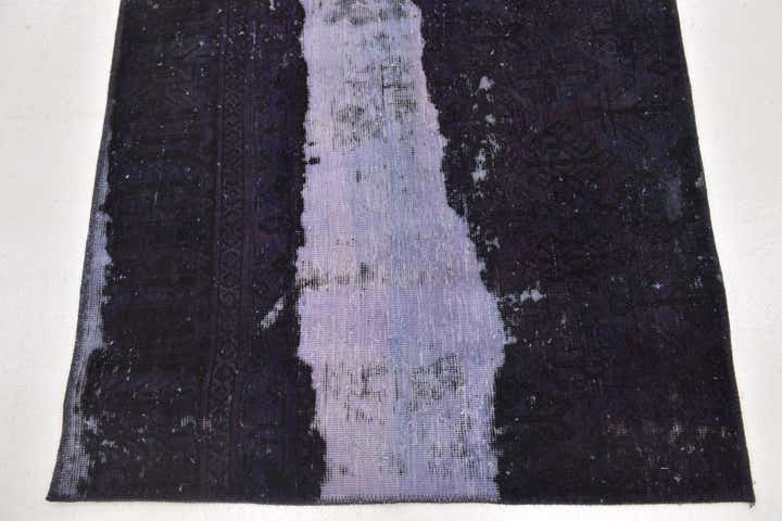 3' 7 x 6' 6 Hand Knotted Ultra Vintage Persian Wool Rug