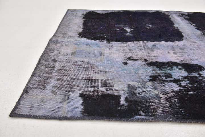 3' 7 x 6' 6 Hand Knotted Ultra Vintage Persian Wool Rug