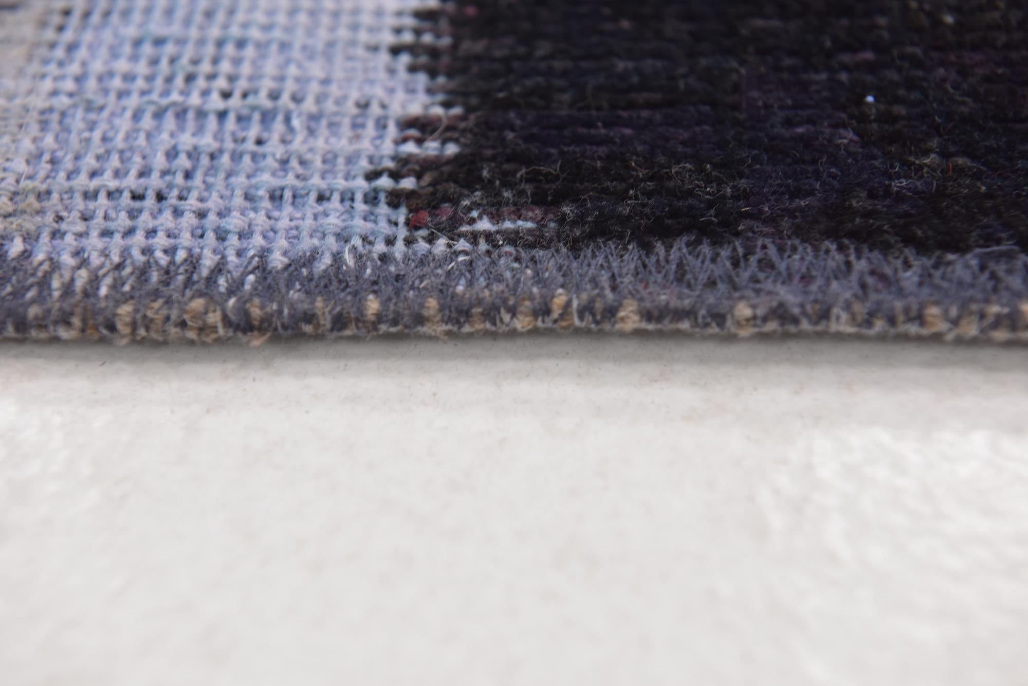 110cm x 200cm anudado a mano Ultra Vintage Alfombra Persa Lana