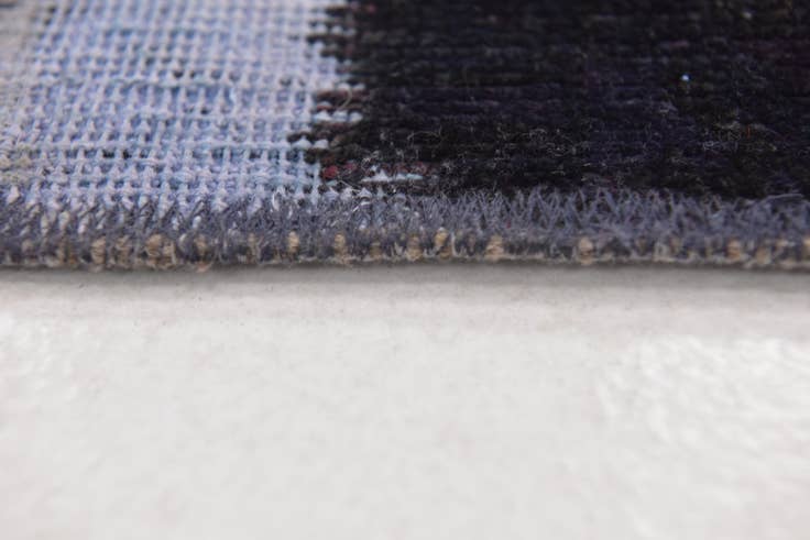 Detail image of 3' 7 x 6' 6 Hand Knotted Ultra Vintage Persian Wool Rug