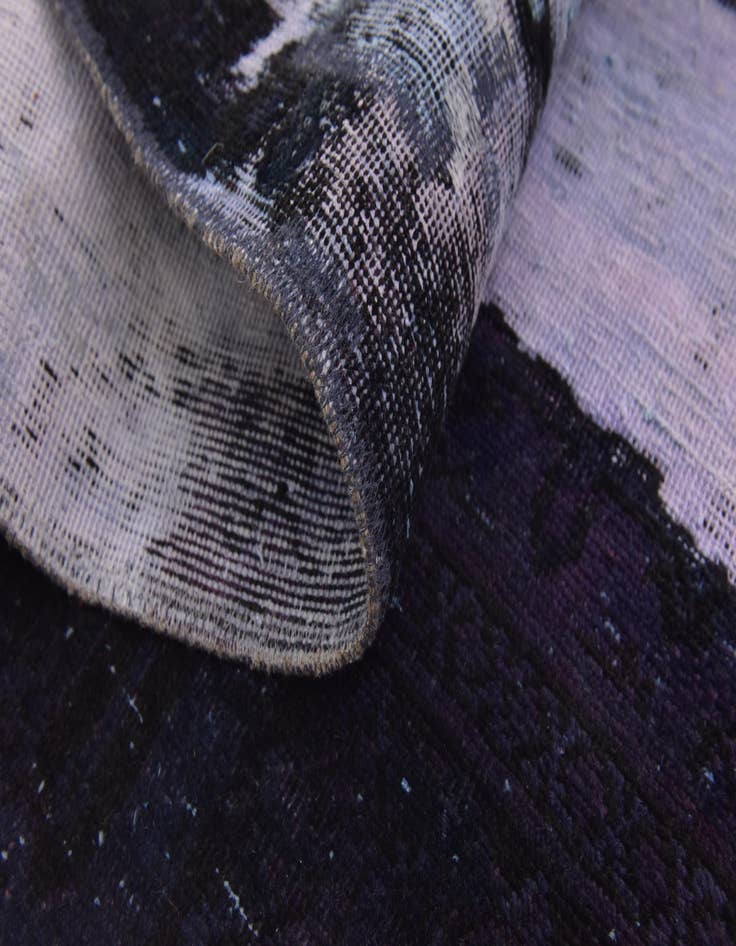 Detail image of 3' 7 x 6' 6  Hand Knotted Ultra Vintage Persian Wool Rug