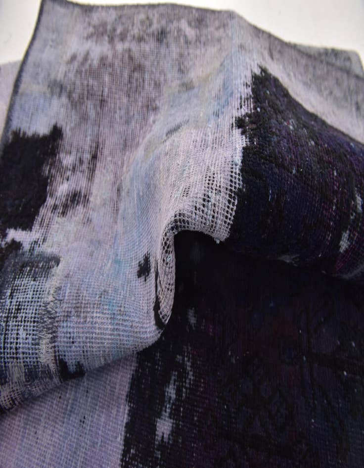 Detail image of 3' 7 x 6' 6  Hand Knotted Ultra Vintage Persian Wool Rug