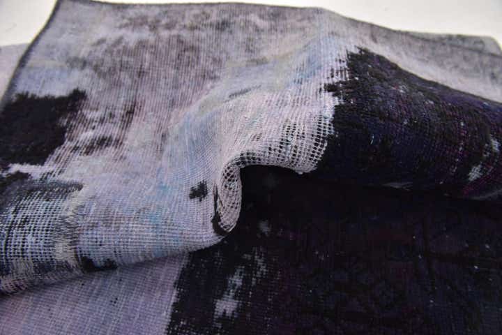 3' 7 x 6' 6 Hand Knotted Ultra Vintage Persian Wool Rug