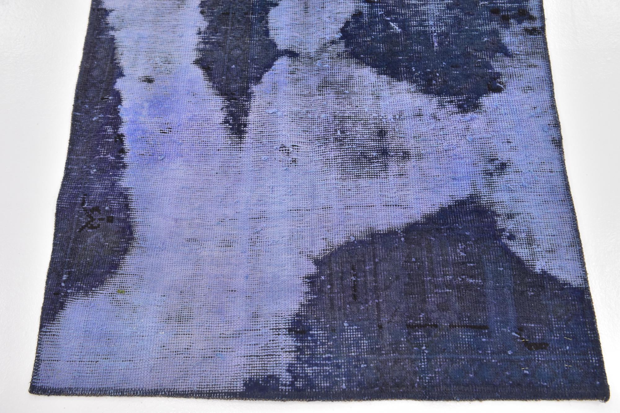 3' 3 x 4' Hand Knotted Ultra Vintage Persian Wool Rug
