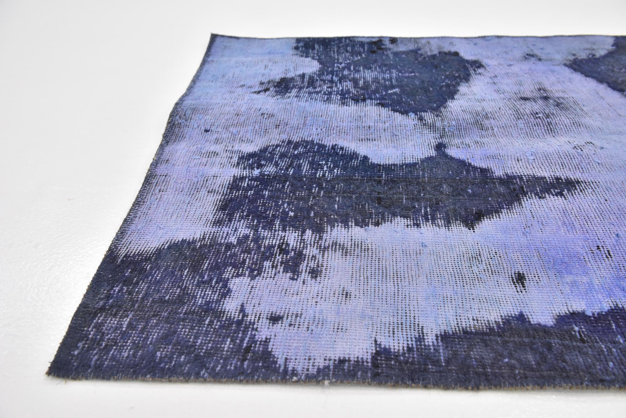 3' 3 x 4' Hand Knotted Ultra Vintage Persian Wool Rug